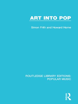 cover image of Art Into Pop
